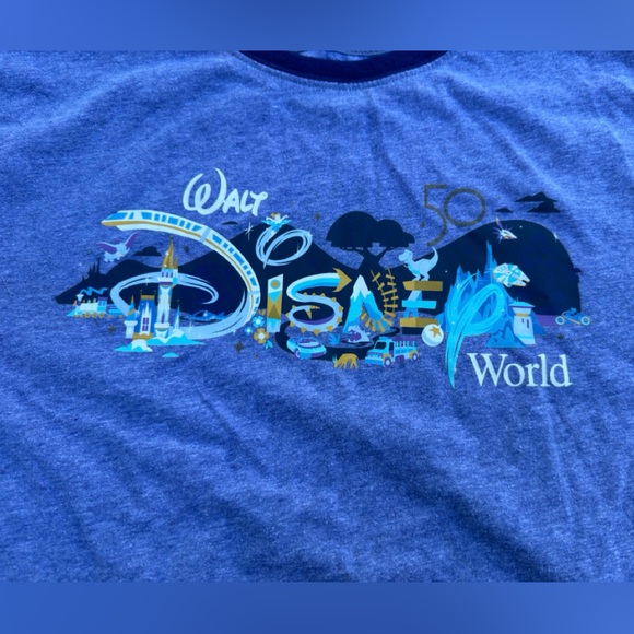 Disney 50th Anniversary Celebration Y XL t-shirt. Excellent condition! - Picture 4 of 4